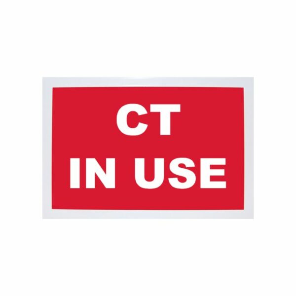 X-Ray In Use or Custom Print LED Lighted Sign - Image 3