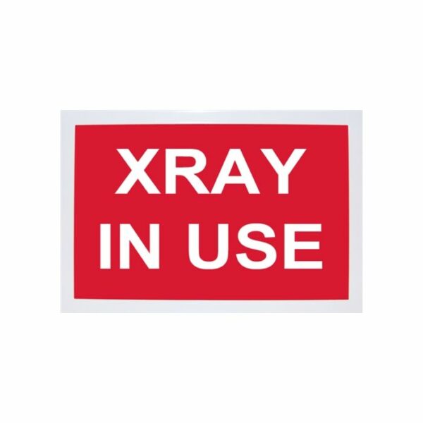 X-Ray In Use or Custom Print LED Lighted Sign - Image 2