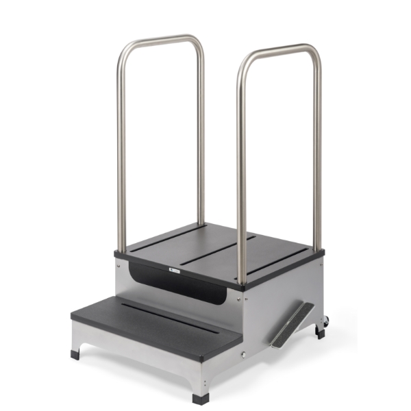 Lateral View with Swivel 360 System Step Platforms Lateral View 2